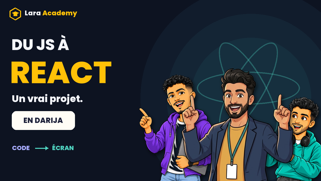 React · Mehdi, Hamza, Bob